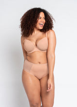 Load image into Gallery viewer, Curvy Kate - Smoothie T-Shirt Plunge Latte