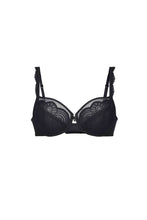 Load image into Gallery viewer, Rosa Faia - Selma Underwire Bra Black