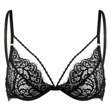 Load image into Gallery viewer, Perilla - Jewelry Bra Black