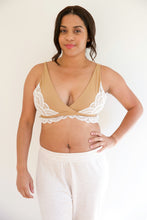 Load image into Gallery viewer, Dairy Fairy - Coco Sleep Bra Caramel/Cream