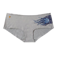 Load image into Gallery viewer, Uwila Warrior - Happy Seams Glow in the Dark Jelly Fish Panties Sleet
