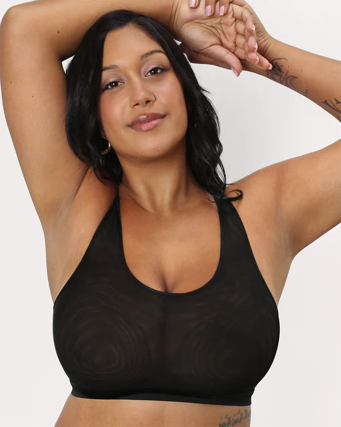 Curvy Couture - Sheer Mesh Bralette