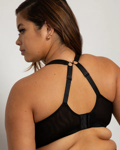 Curvy Couture - Sheer Mesh Bralette