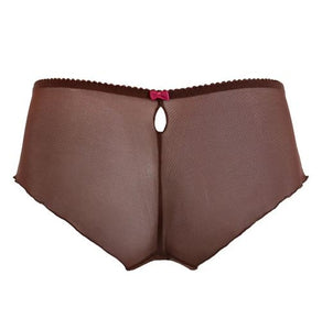 Pour Moi - St Tropez Shorty Chocolate/Red