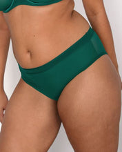 Load image into Gallery viewer, Curvy Couture -   Sheer Mesh High Cut Brief