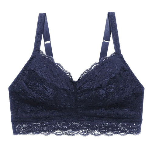 Cosabella Curvy - Never Say Never Curvy Sweetie Bralette Navy Blue