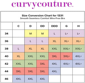 Curvy Couture - Smooth Seamless Comfort Wireless Bra