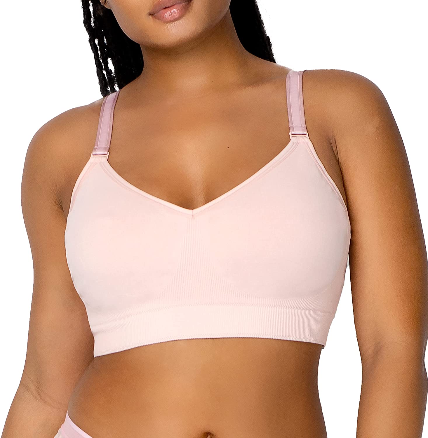 Cotton Luxe Unlined Wireless Bra - Natural – Curvy Couture