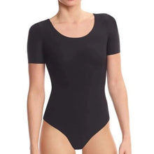 Load image into Gallery viewer, Commando - Butter Short Sleeve Bodysuit Black  - FINAL SALE