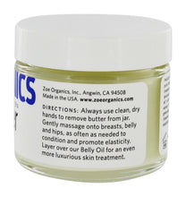 Load image into Gallery viewer, Zoe Organic - Belly Butter