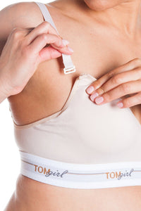 Tom Girl - Nursing Bra Nude - FINAL SALE