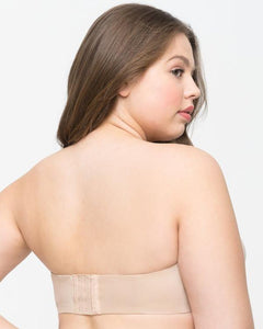 Curvy Couture - Smooth Strapless Bra Nude